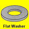 Machine Screw Washers - Flat