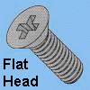 Machine Screw - Flat Head